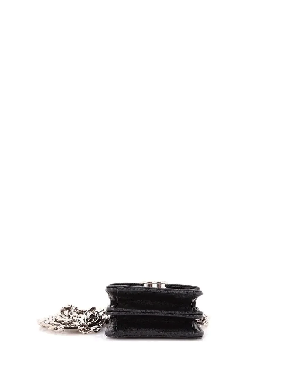 Chanel Coco Enamel Strap Flap Clutch #233450C24B